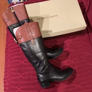 Franco Sarto Clove Riding Boots US 7